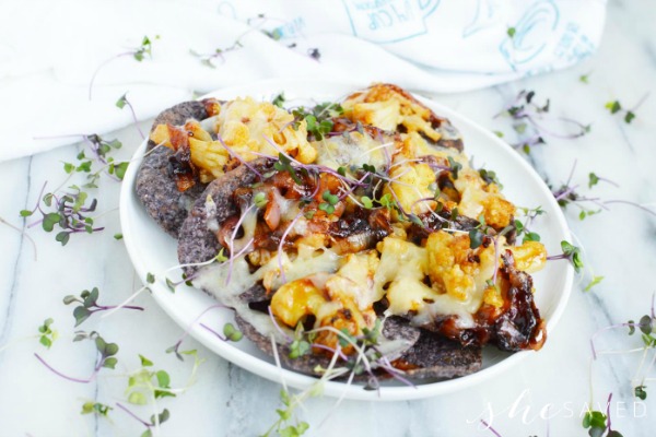 Cauliflower Nacho Appetizer